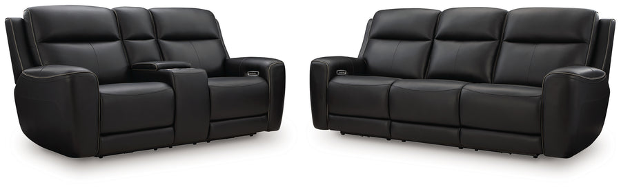 5Z-Comfort Onyx Power Reclining Living Room Set PCU1090215