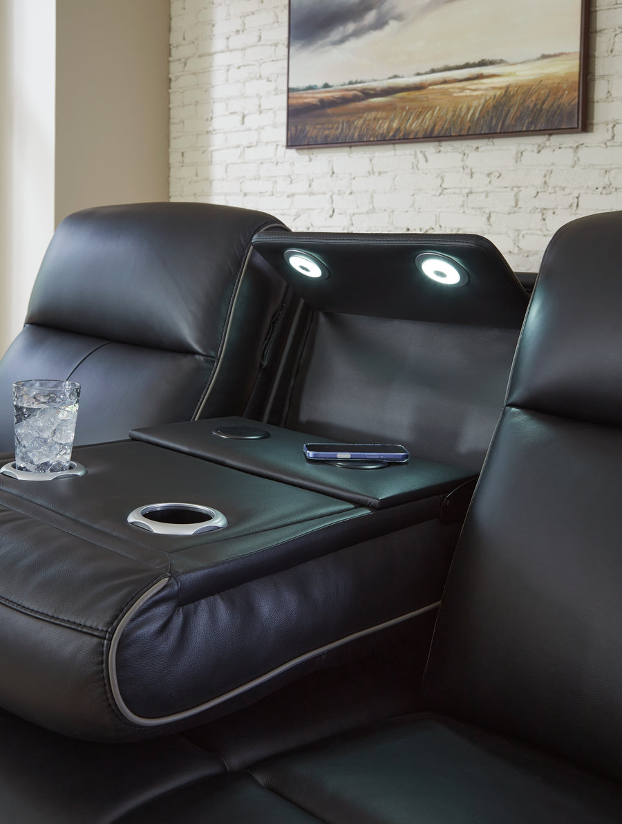5Z-Comfort Onyx Power Reclining Living Room Set PCU1090215