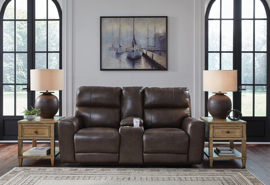 Crossplex Smoke Power Reclining Living Room Set PCU6450615