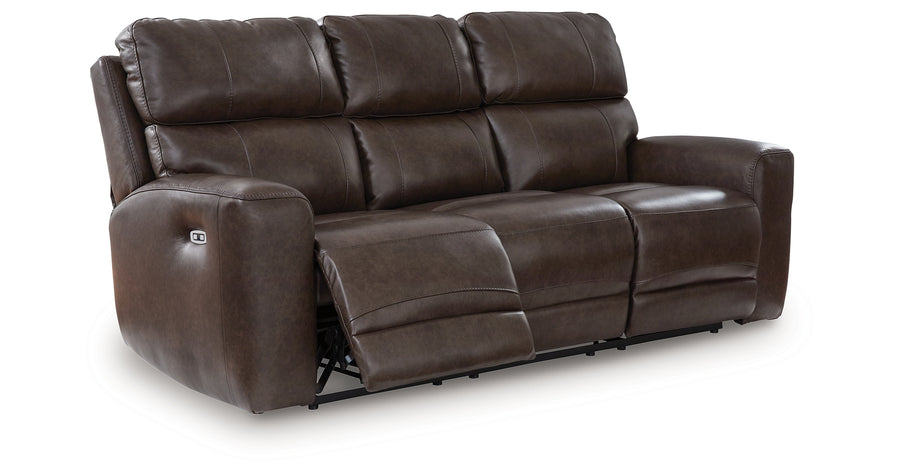 Crossplex Smoke Power Reclining Living Room Set PCU6450615