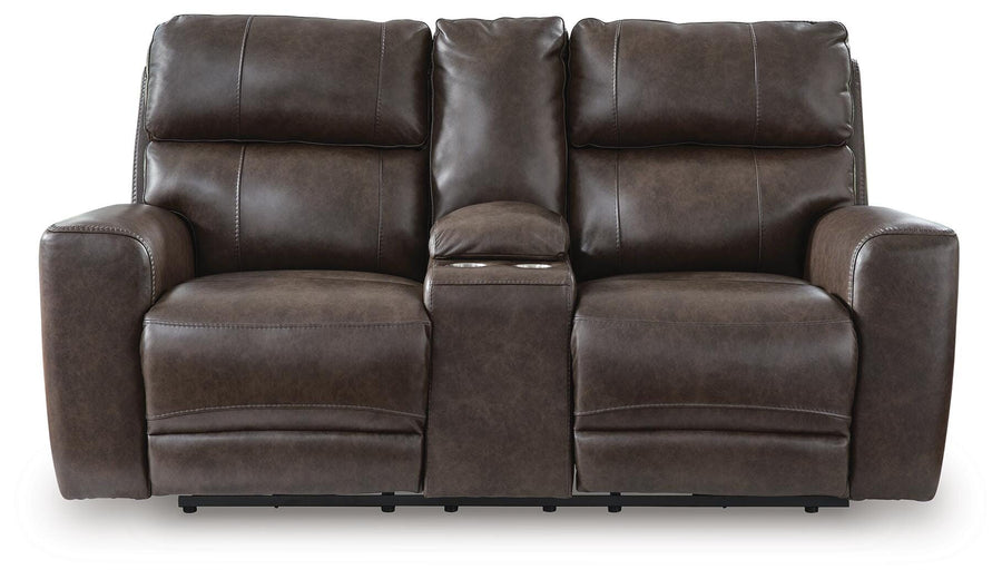Crossplex Smoke Power Reclining Living Room Set PCU6450615