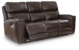 Crossplex Smoke Power Reclining Living Room Set PCU6450615