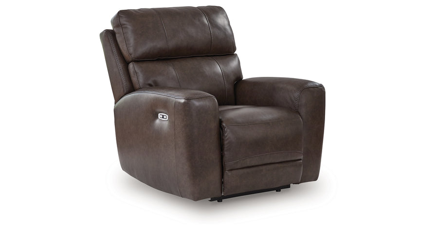 Crossplex Smoke Power Reclining Living Room Set PCU6450615