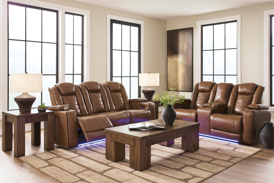 Gruaro Amber Power Reclining Living Room Set PCU1420015