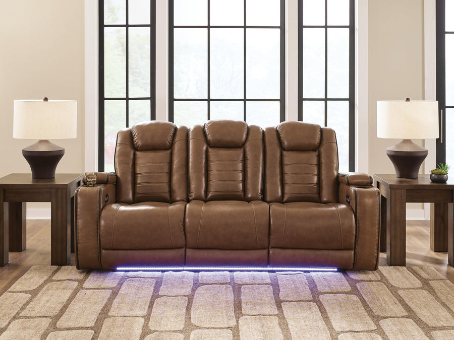 Gruaro Amber Power Reclining Living Room Set PCU1420015