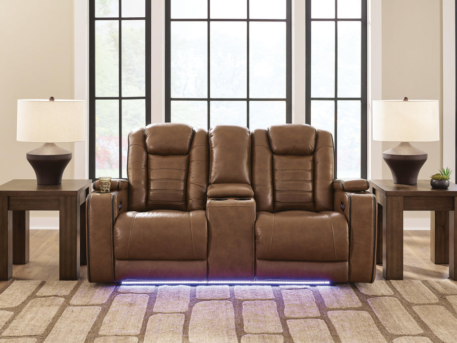 Gruaro Amber Power Reclining Living Room Set PCU1420015