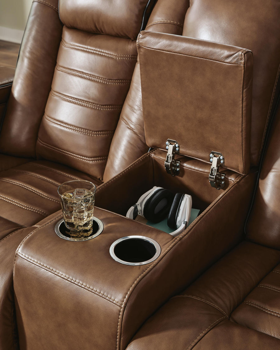 Gruaro Amber Power Reclining Living Room Set PCU1420015