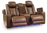 Gruaro Amber Power Reclining Living Room Set PCU1420015