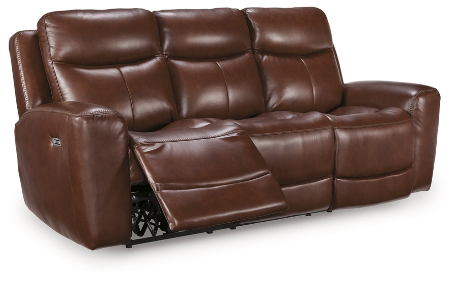 Bexhurst Mahogany Power Reclining Living Room Set PCU1210215