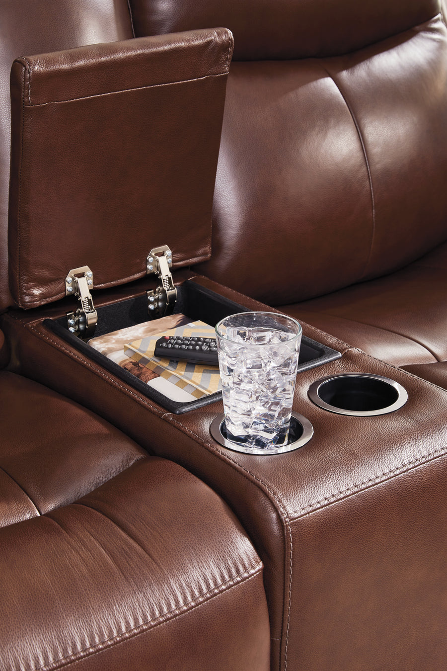 Bexhurst Mahogany Power Reclining Living Room Set PCU1210215