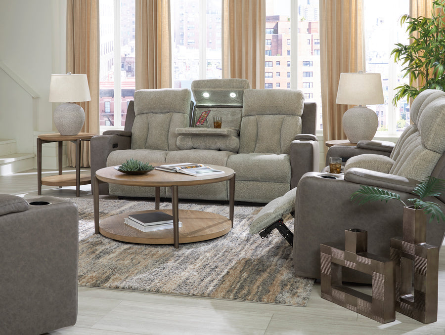 WhipLash Sisal Power Reclining Living Room Set PC6320415