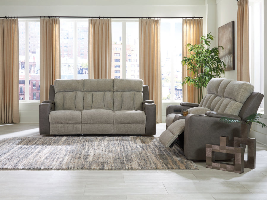 WhipLash Sisal Power Reclining Living Room Set PC6320415