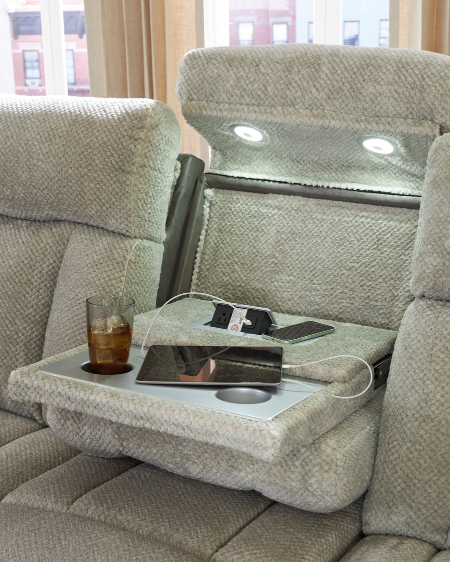 WhipLash Sisal Power Reclining Living Room Set PC6320415