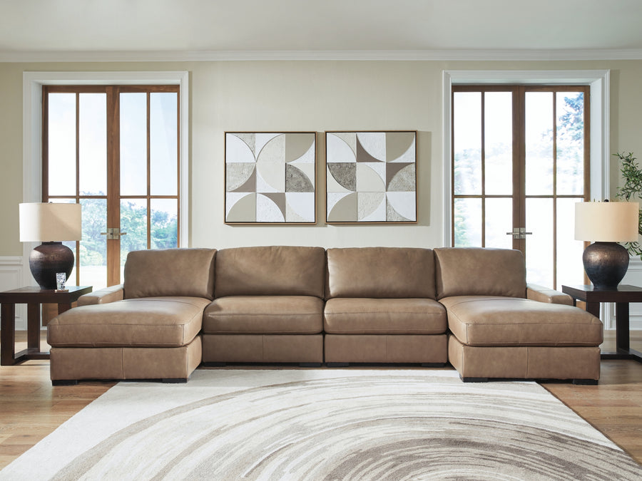 Veronella Sahara 4pc  Double Chaise Sectional 7610616