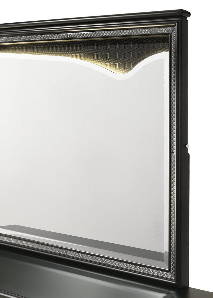 Corra Grey Panel Bedroom Set B7050