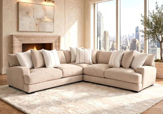 Franklin  Shay Fabric OVERSIZED Sectional 809