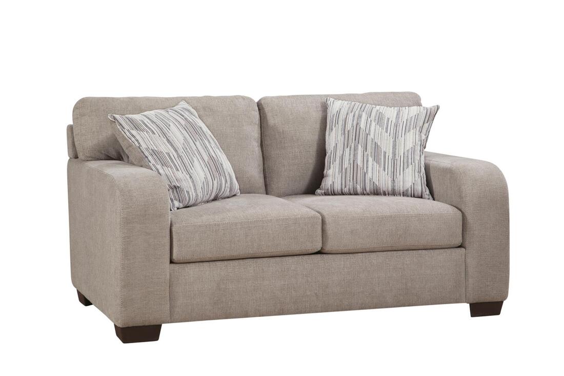 Behold 1049 Blaine Taupe Sofa & Loveseat Set