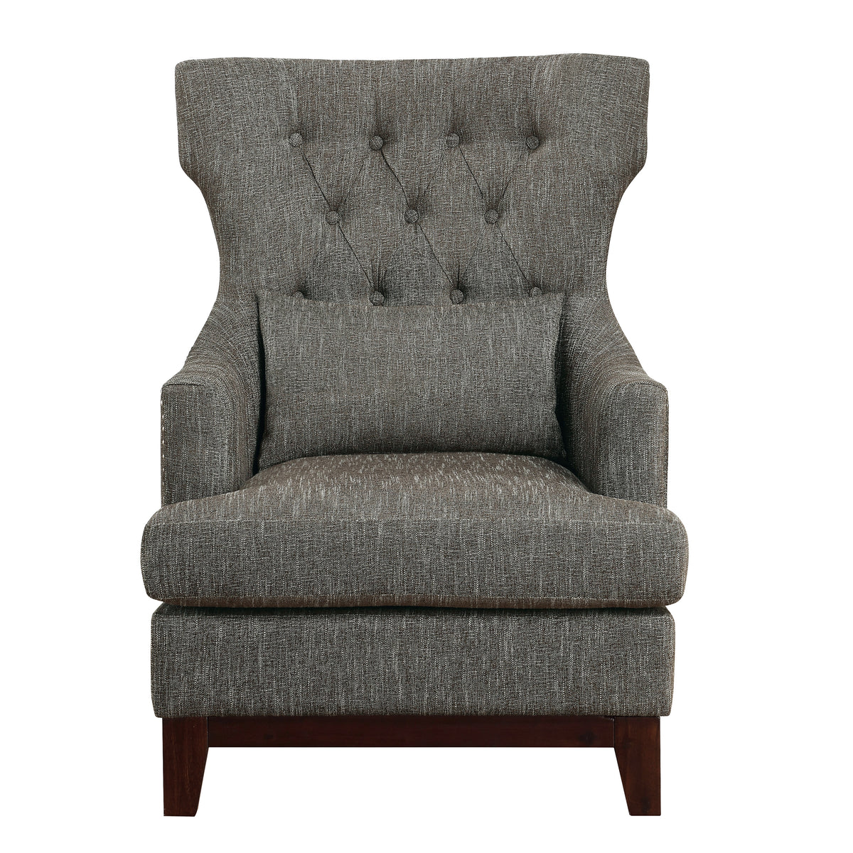 Adriano Brownish Grey  Accent Chair 1217