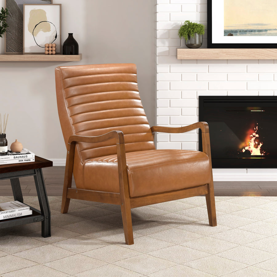 Rupert Brown Accent Chair 1226