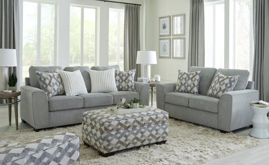 Steel Sofa & Loveseat Set 125