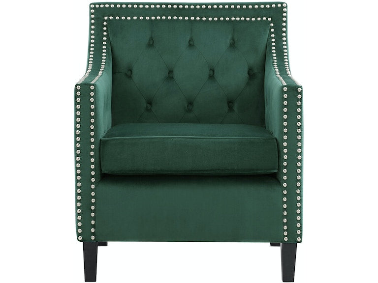 Grazioso Green Velvet Accent Chair

1297