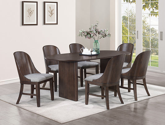 Cullen Brown Dining Room Set 2268