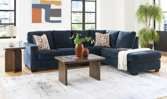 Aviemore Ink 2pc RAF Chaise Sectional 24303