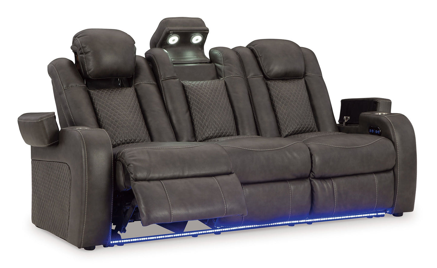 Fyne-Dyme Shadow POWER/LED Reclining Sofa & Loveseat 36602