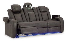 Load image into Gallery viewer, Fyne-Dyme Shadow POWER/LED Reclining Sofa &amp; Loveseat 36602