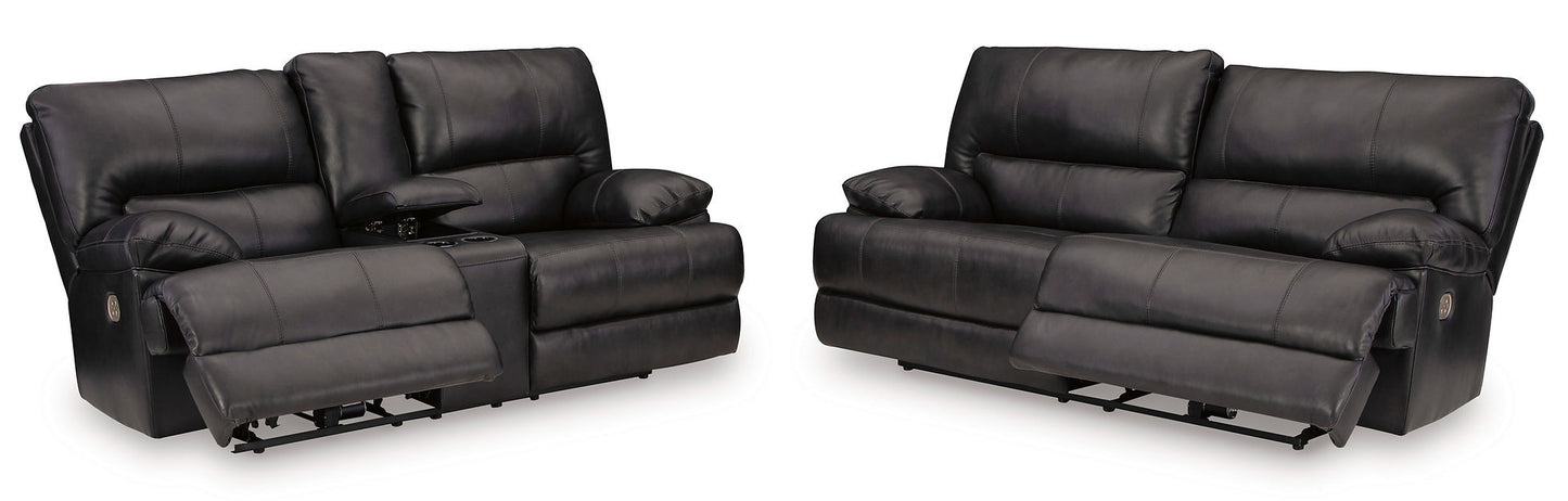 Mountainous POWER Reclining Sofa and Loveseat U65801