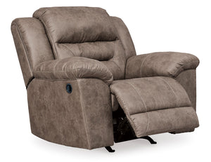 Stoneland Fossil Reclining Sofa and Loveseat 39905
