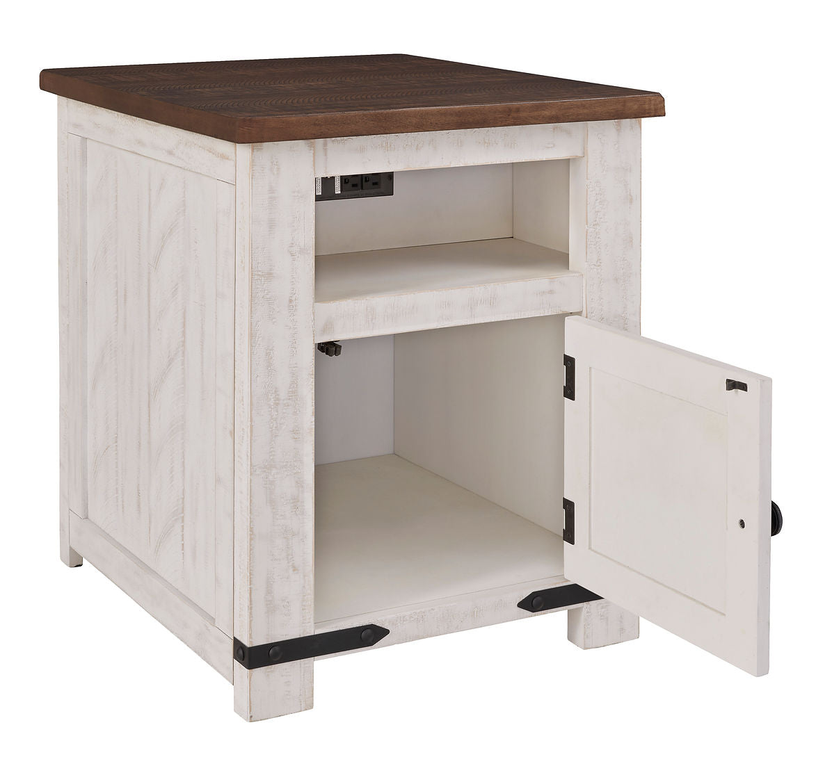 Wystfield White/Brown End Table T969