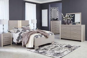 Surancha Gray Panel Bedroom Set B1145