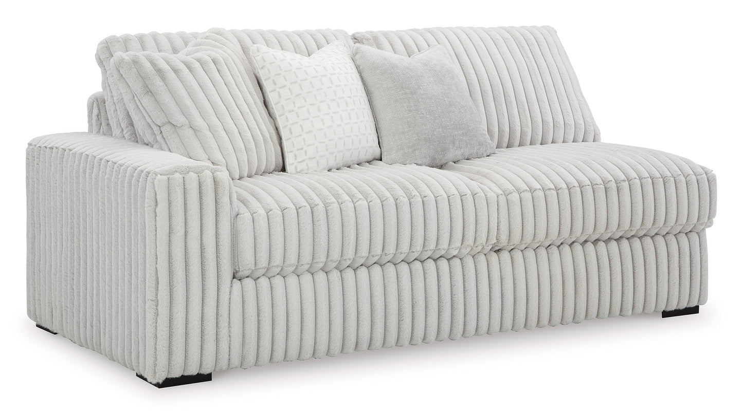 Stupendous Alloy 3pc Sectional 25903