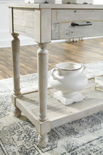 Load image into Gallery viewer, Shawnalore Whitewash Sofa/Console Table T782