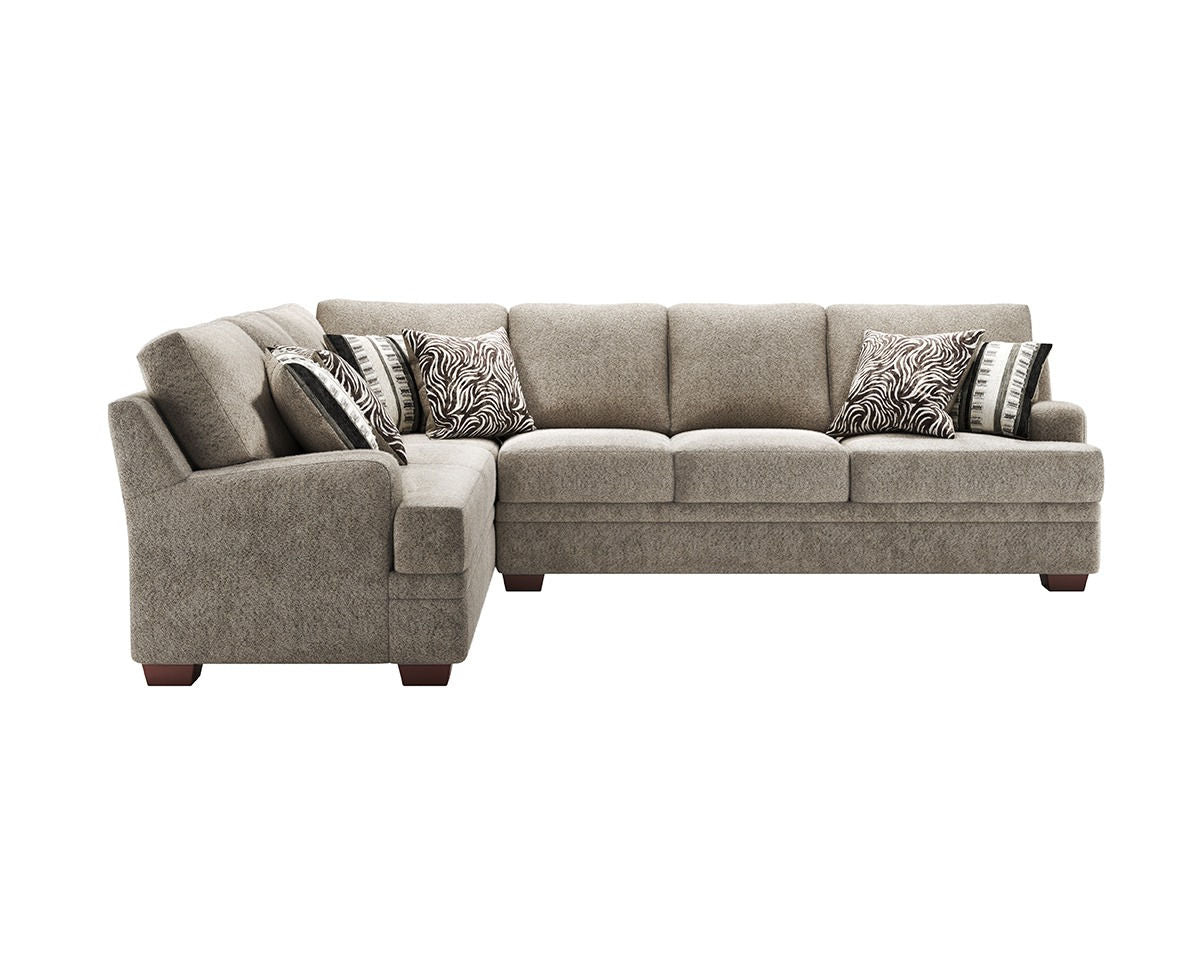 Pandora Teddy Bear Grey Sectional S8825