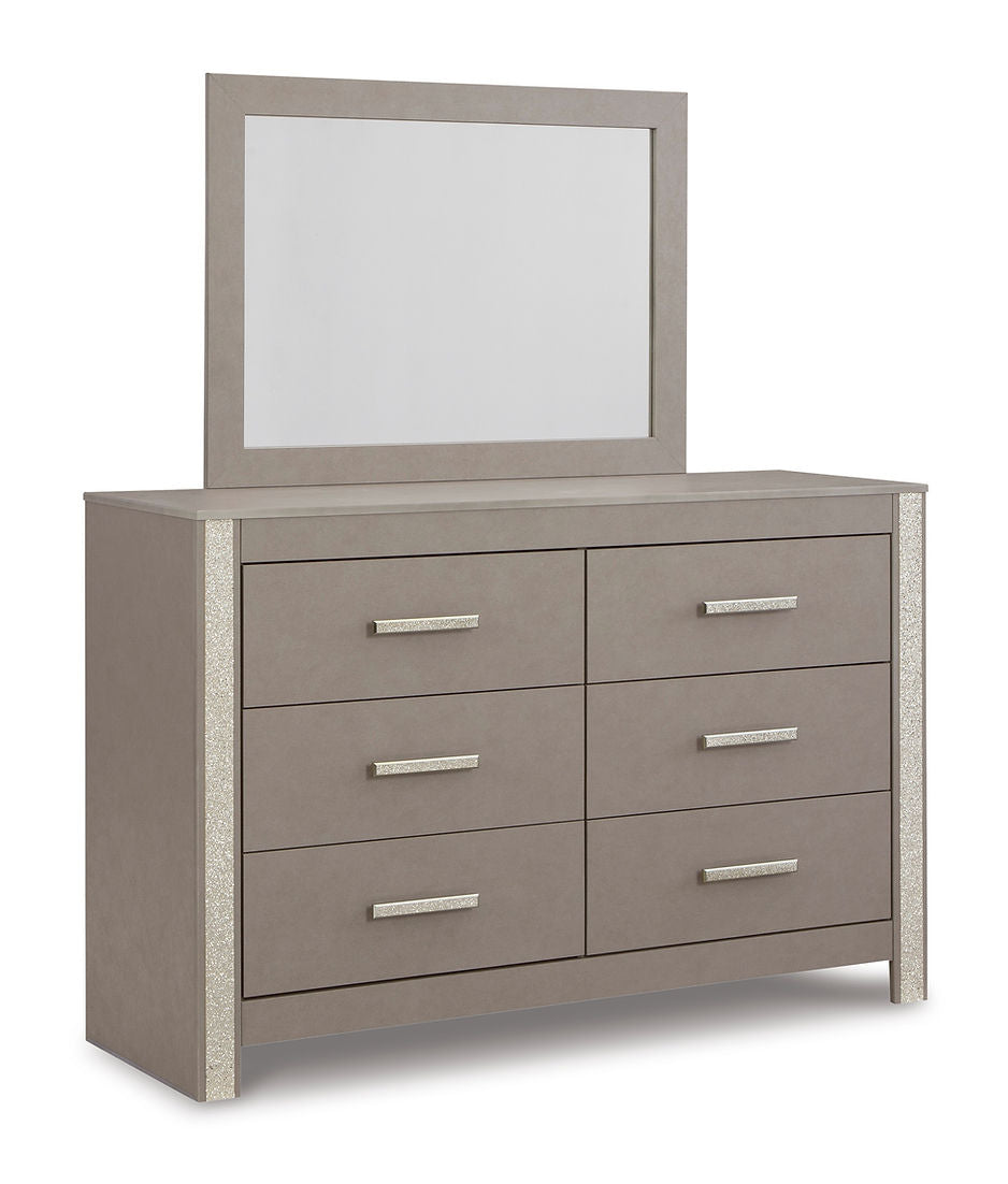 Surancha Gray Panel Bedroom Set B1145