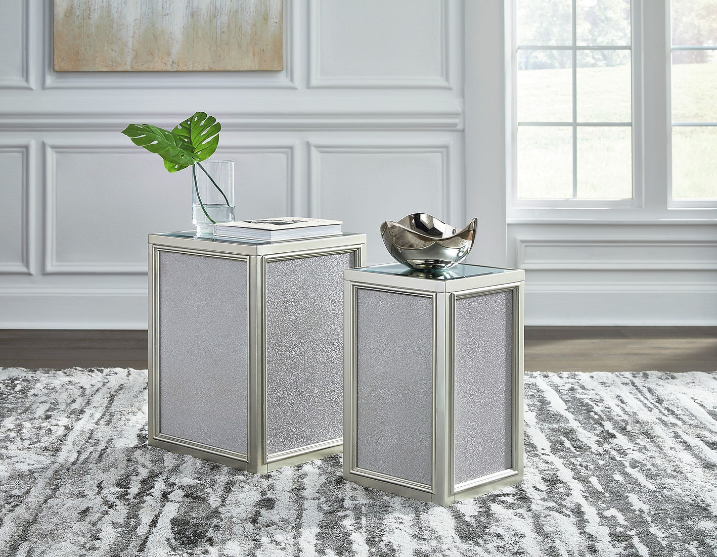 Traleena 2pc End Table Set T957