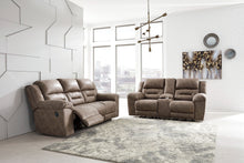 Load image into Gallery viewer, Stoneland Fossil Reclining Sofa and Loveseat 39905