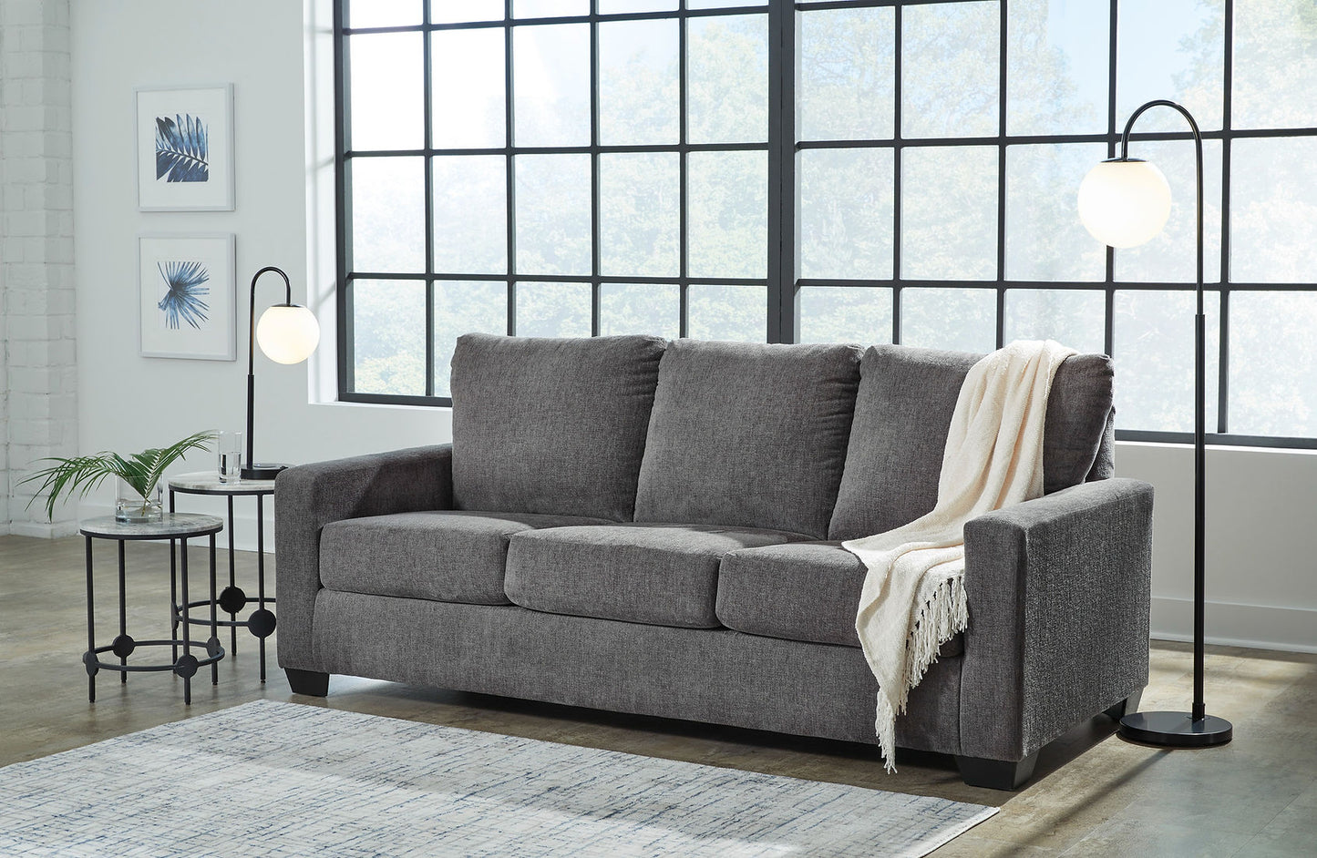 Rannis Pewter Queen Sofa Sleeper 53602