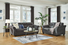 Load image into Gallery viewer, Miravel Gunmetal Sofa and Loveseat 46204
