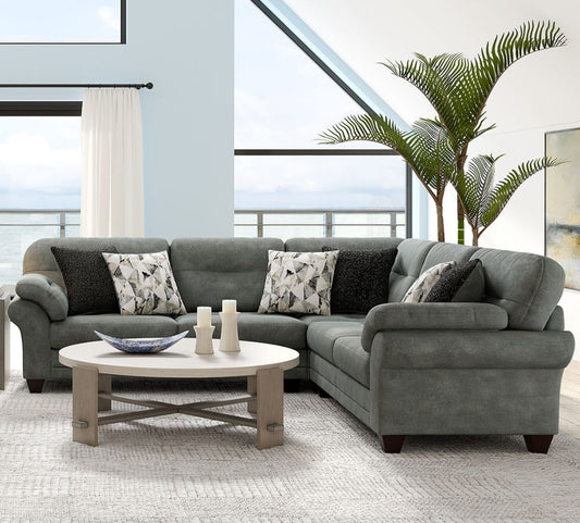 Capulet Bayou Gray Sectional S21900