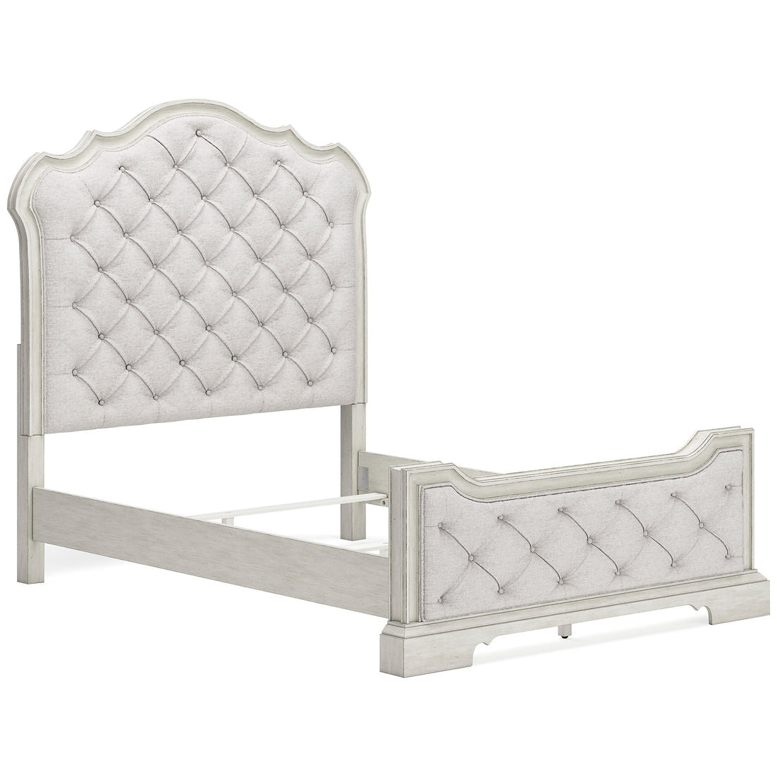 Arlendyne Antique White Upholstered Bedroom Set B980