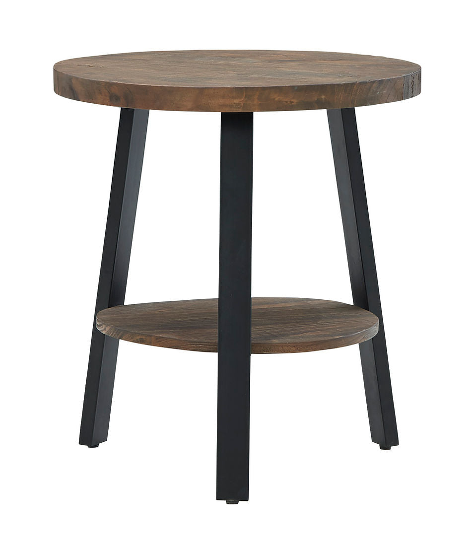 Chanzen Brown/Black End Table T282-6