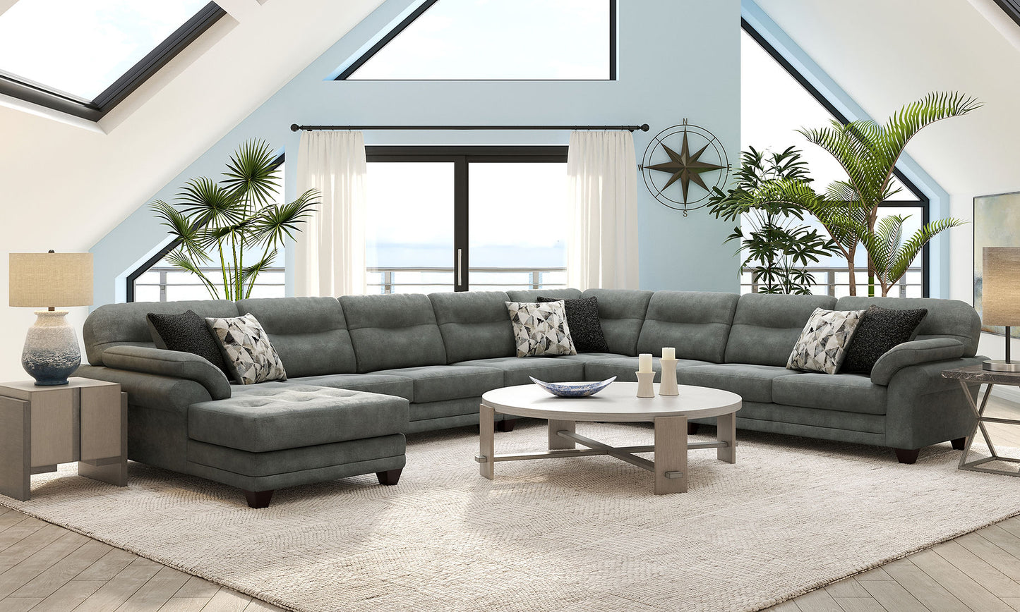 Capulet Bayou Microfiber Sectional S21900