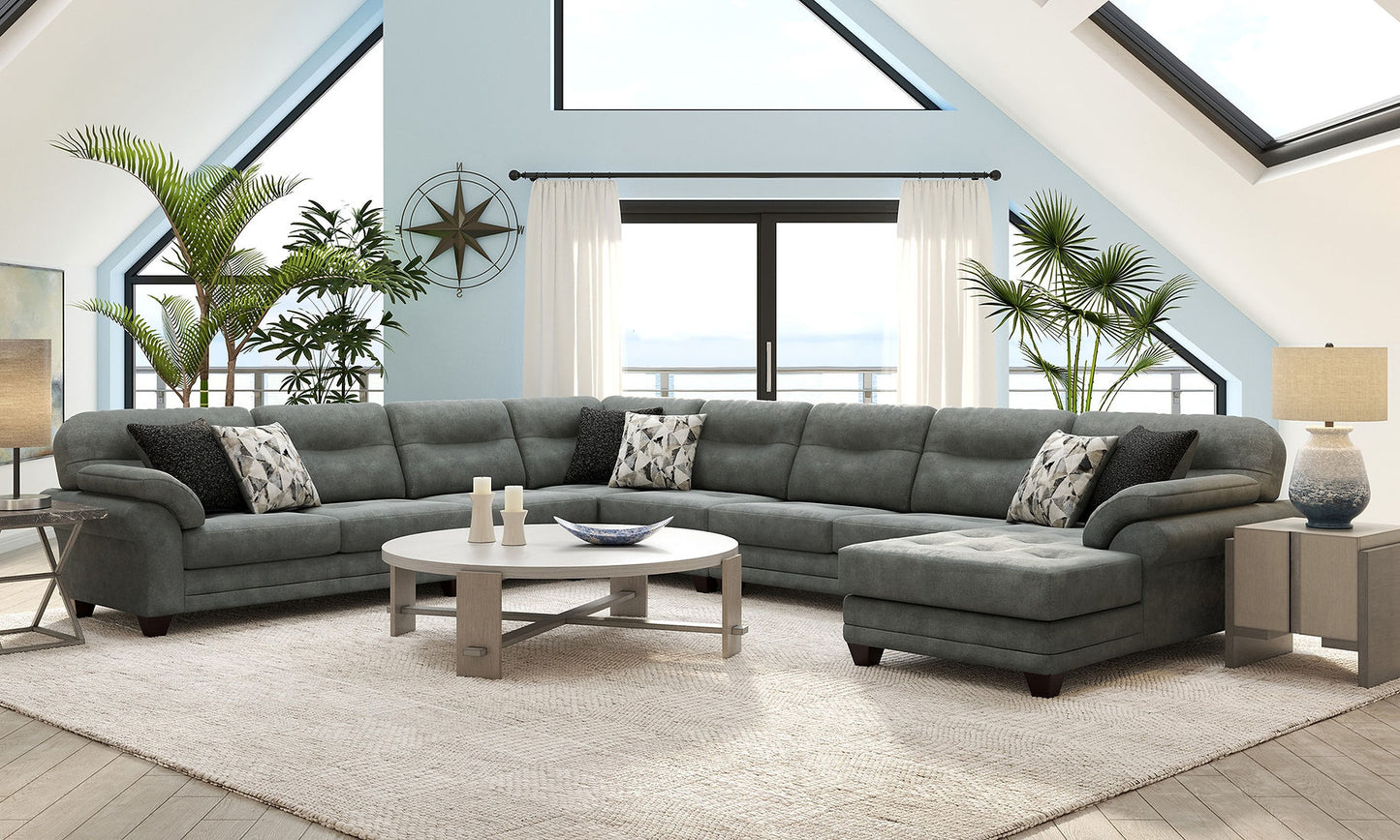 Capulet Bayou Microfiber Sectional S21900