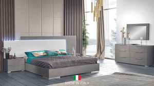 Fabiana Grey Italian Bedroom Set