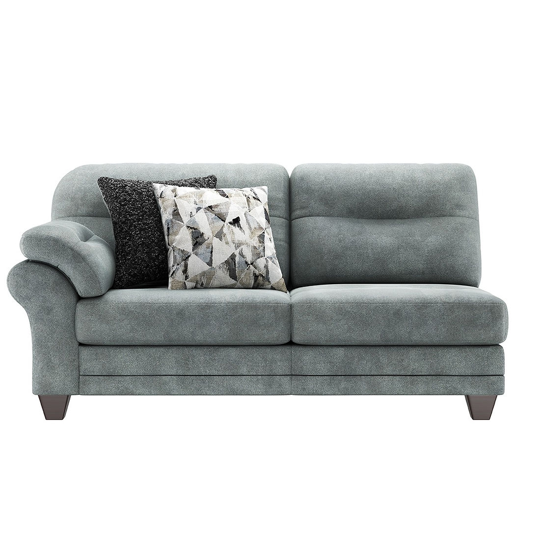 Capulet Bayou Gray Sectional S21900