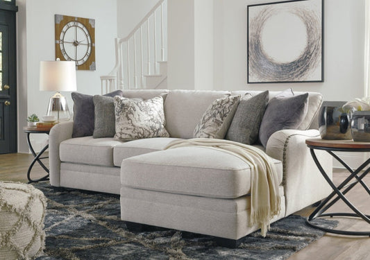 Dellara Chalk 2pc RAF Sofa Chase 32101