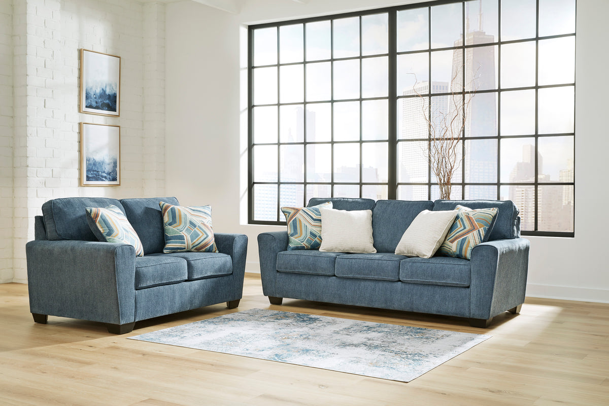 Cashton Blue Living Room Set

40605